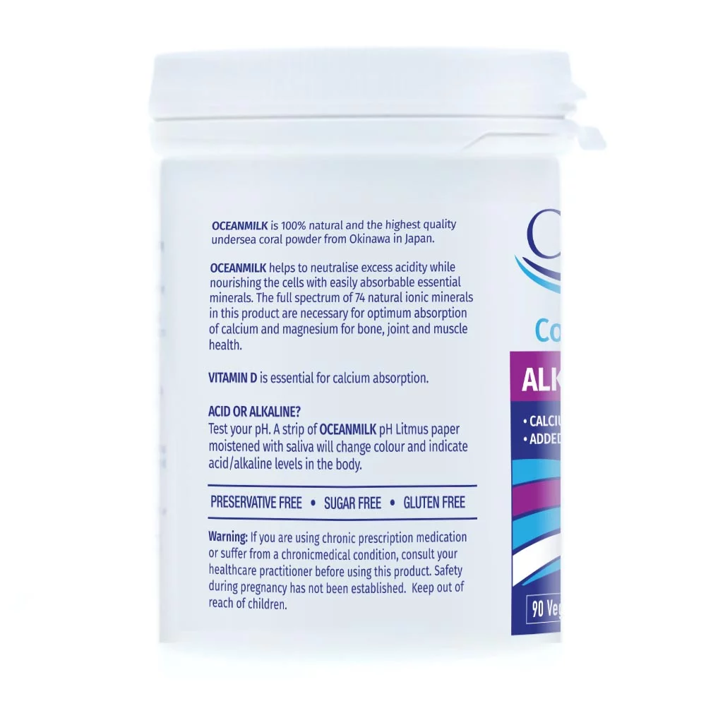 Buy 2 + Get 1 FREE - OCEANMILK® Alkaline Mineral Capsules (90 Capsules) - Image 2