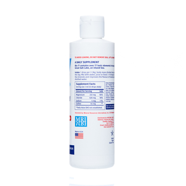20% less - 2 x Bio77® Concentrated Minerals 240ml (4 months supply) - Image 2