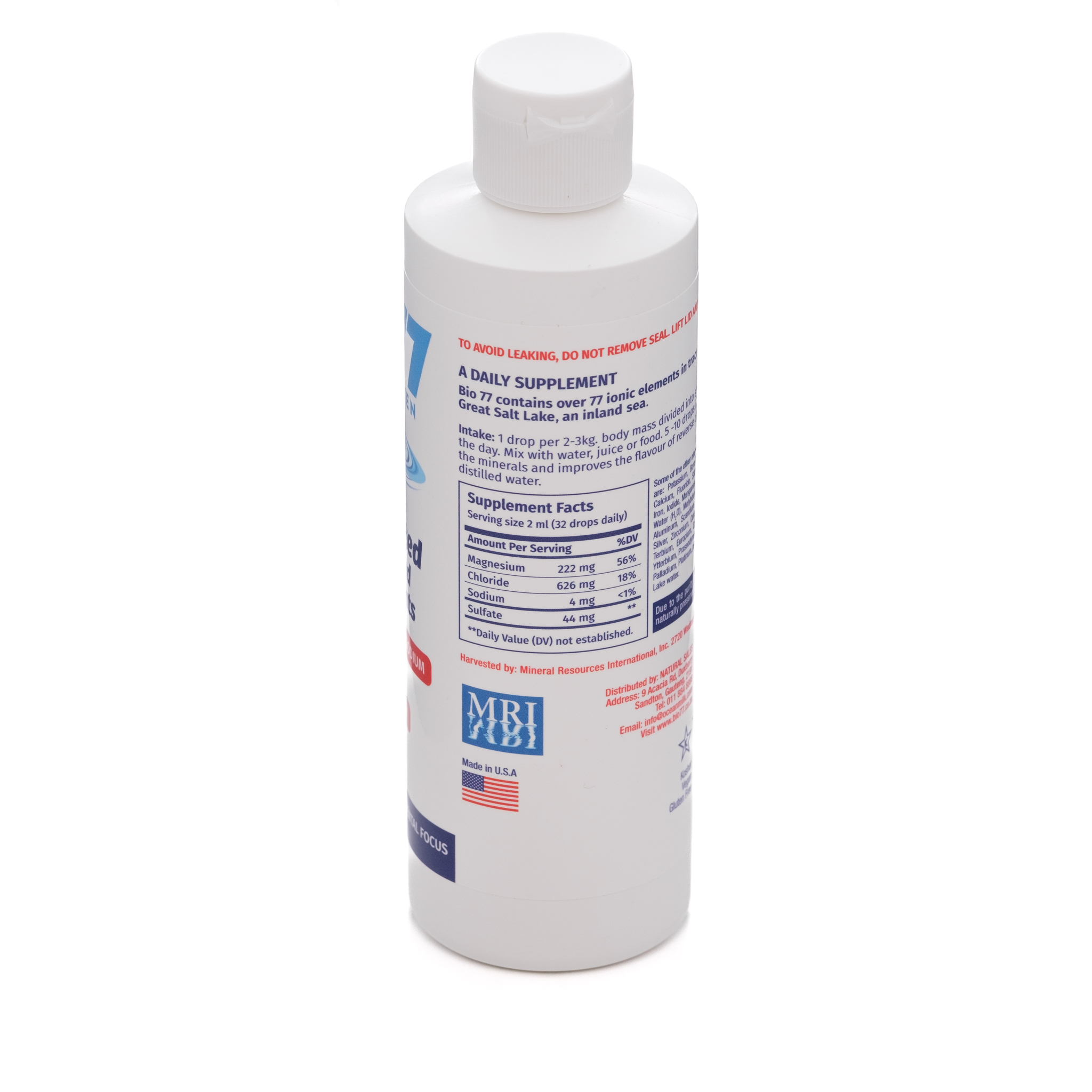 Bio77® Concentrated Minerals 240ml (4 months supply) - Image 3